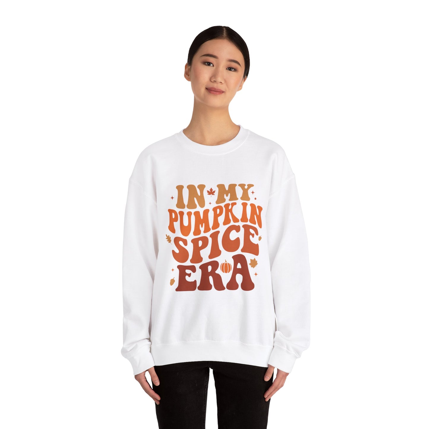 In My Pumpkin Spice Era Unisex Heavy Blend™ Crewneck Sweatshirt