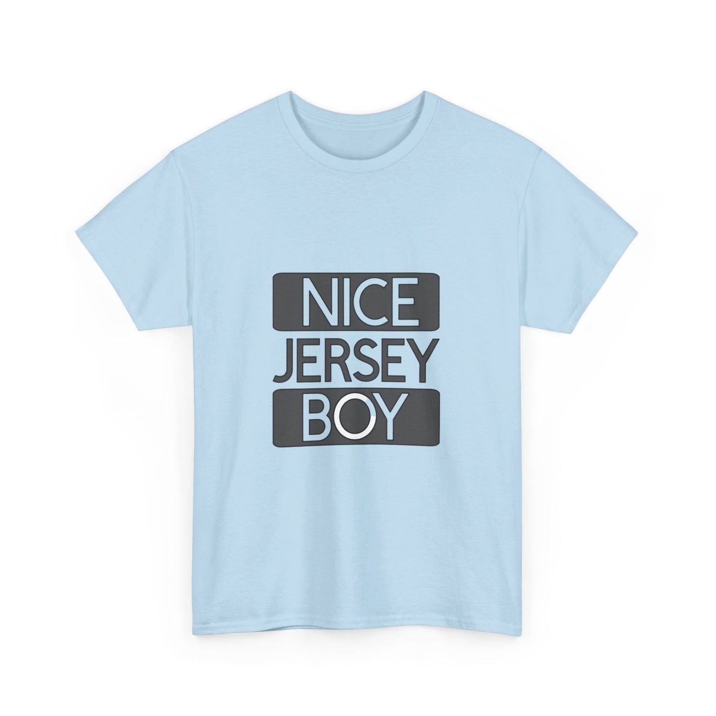 Nice Jersey Boy NJ Unisex Heavy Cotton Tee