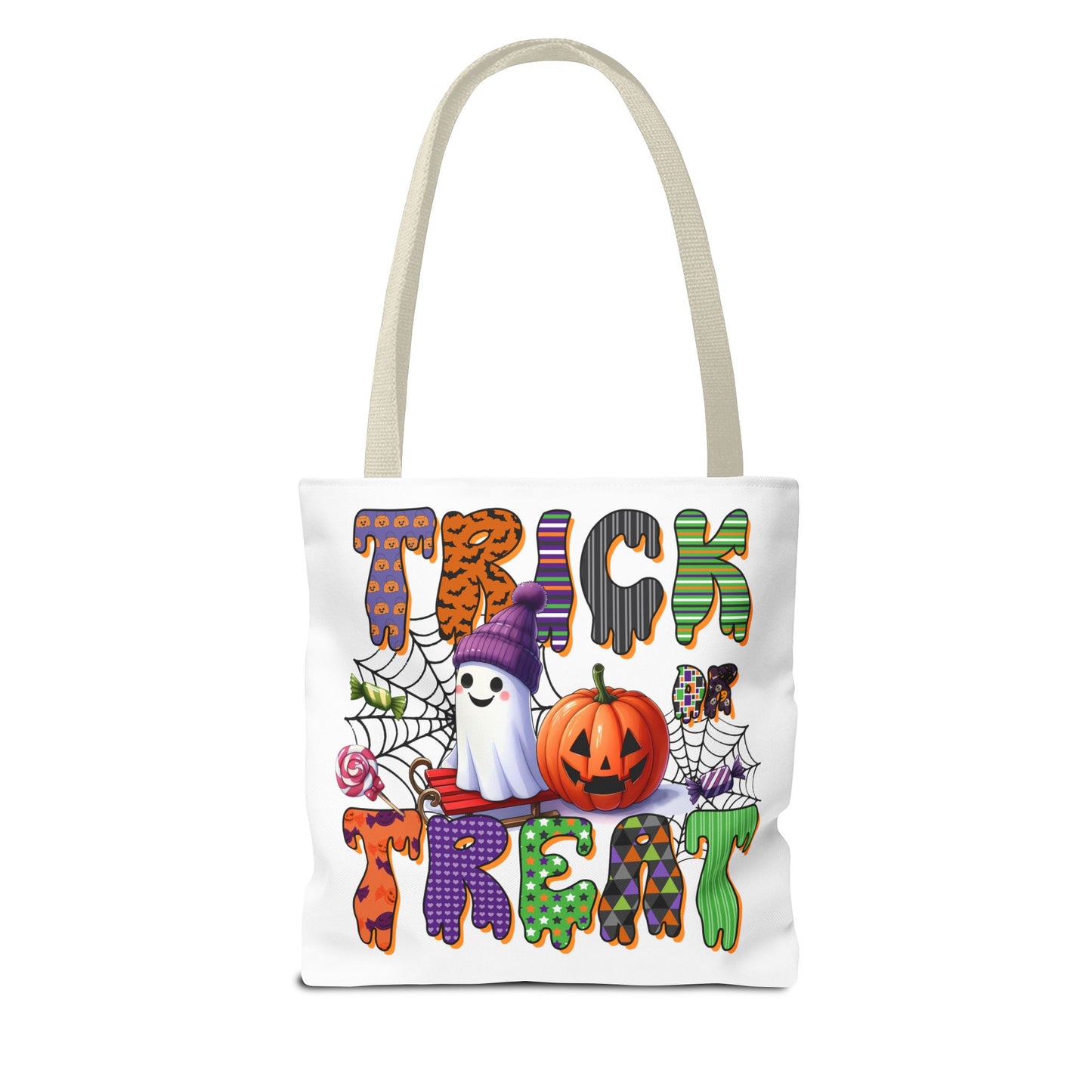 Trick or Treat Halloween Tote Bag (AOP)