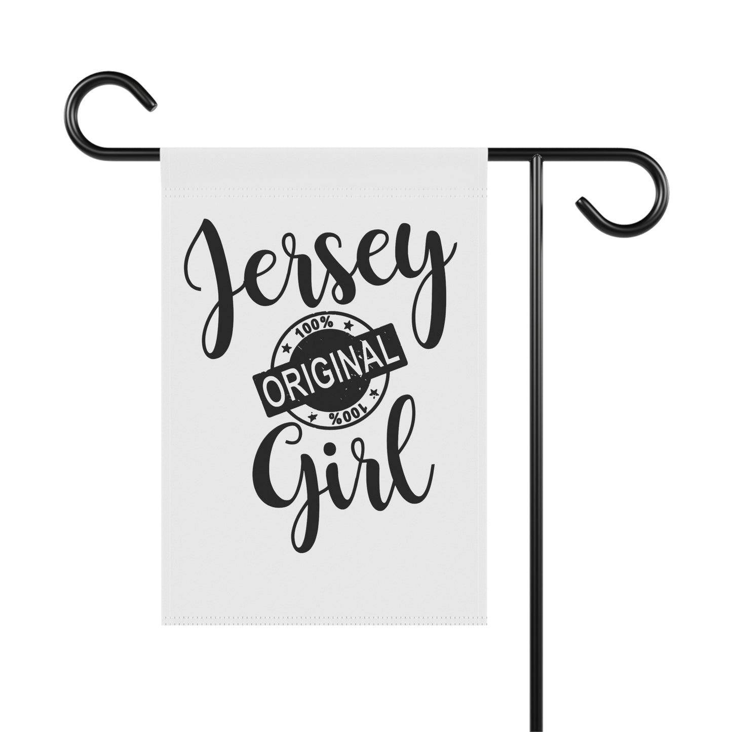 Jersey Girl Garden Banner | Outdoor Decor, Housewarming Gift, Yard Sign, Personalized Garden Flag, Jersey Pride Decoration