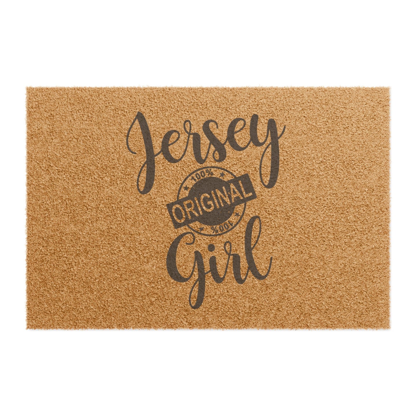 Jersey Girl Doormat | Personalized Home Decor | Entryway Mat | Gift for Her | Housewarming Welcome Mat | Rustic Home Accessory