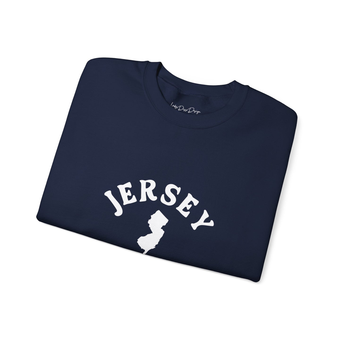 Jersey Girl Unisex Heavy Blend™ Crewneck Sweatshirt