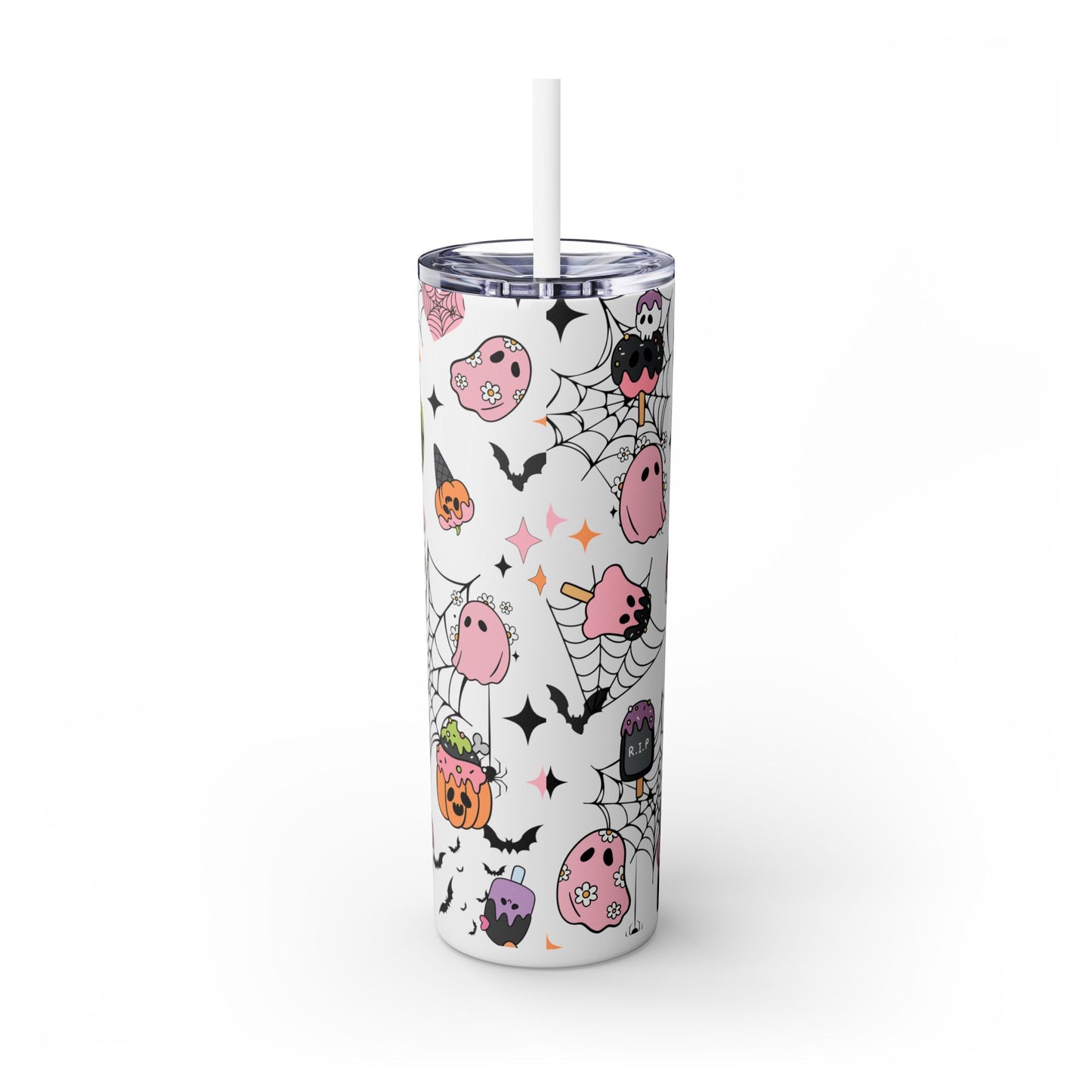 Skinny Tumbler with Straw, 20oz