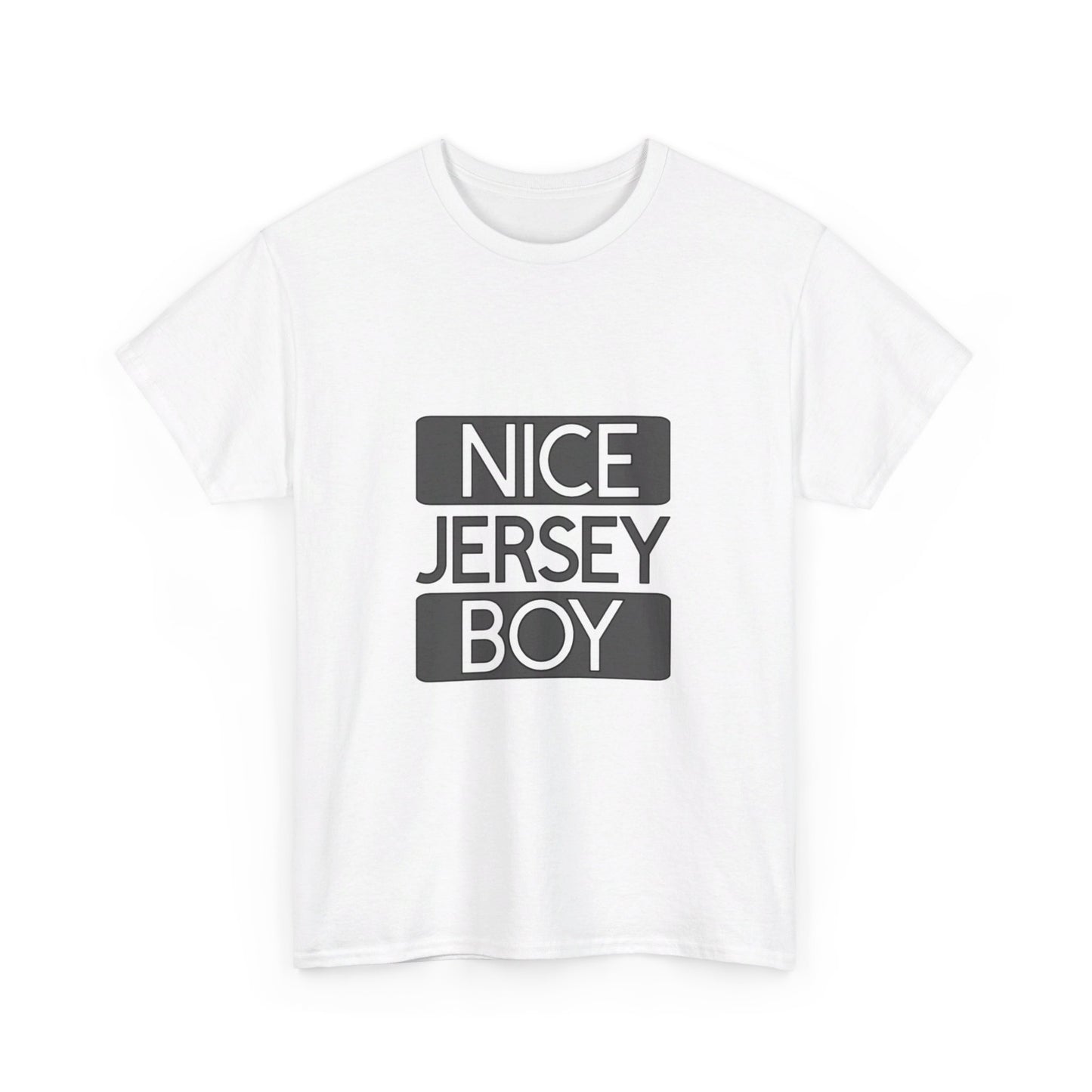 Nice Jersey Boy NJ Unisex Heavy Cotton Tee