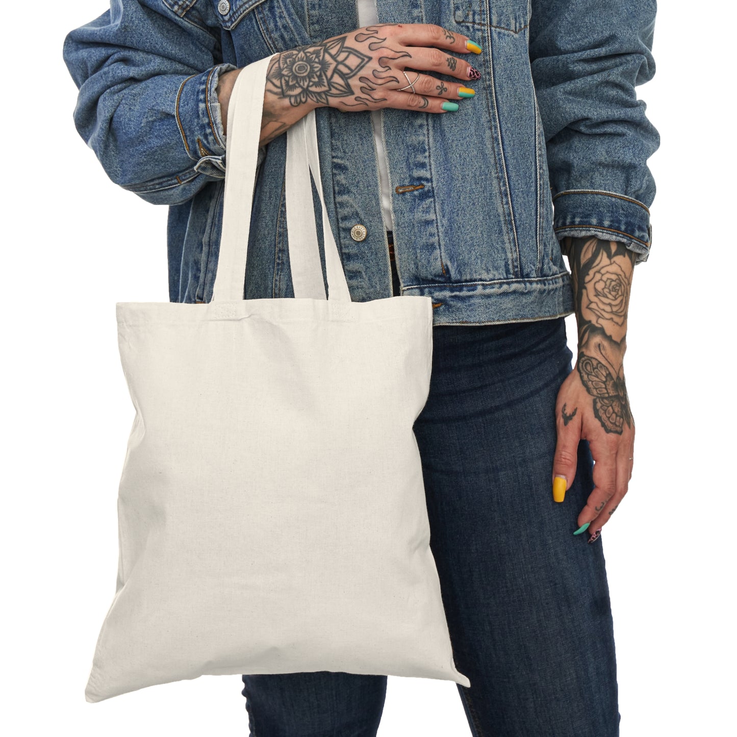 Trick or Treat Halloween Natural Tote Bag