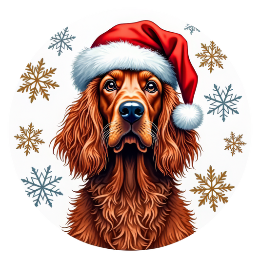 C.L.A.W.S. ORNAMENT FUNDRAISER IRISH SETTER