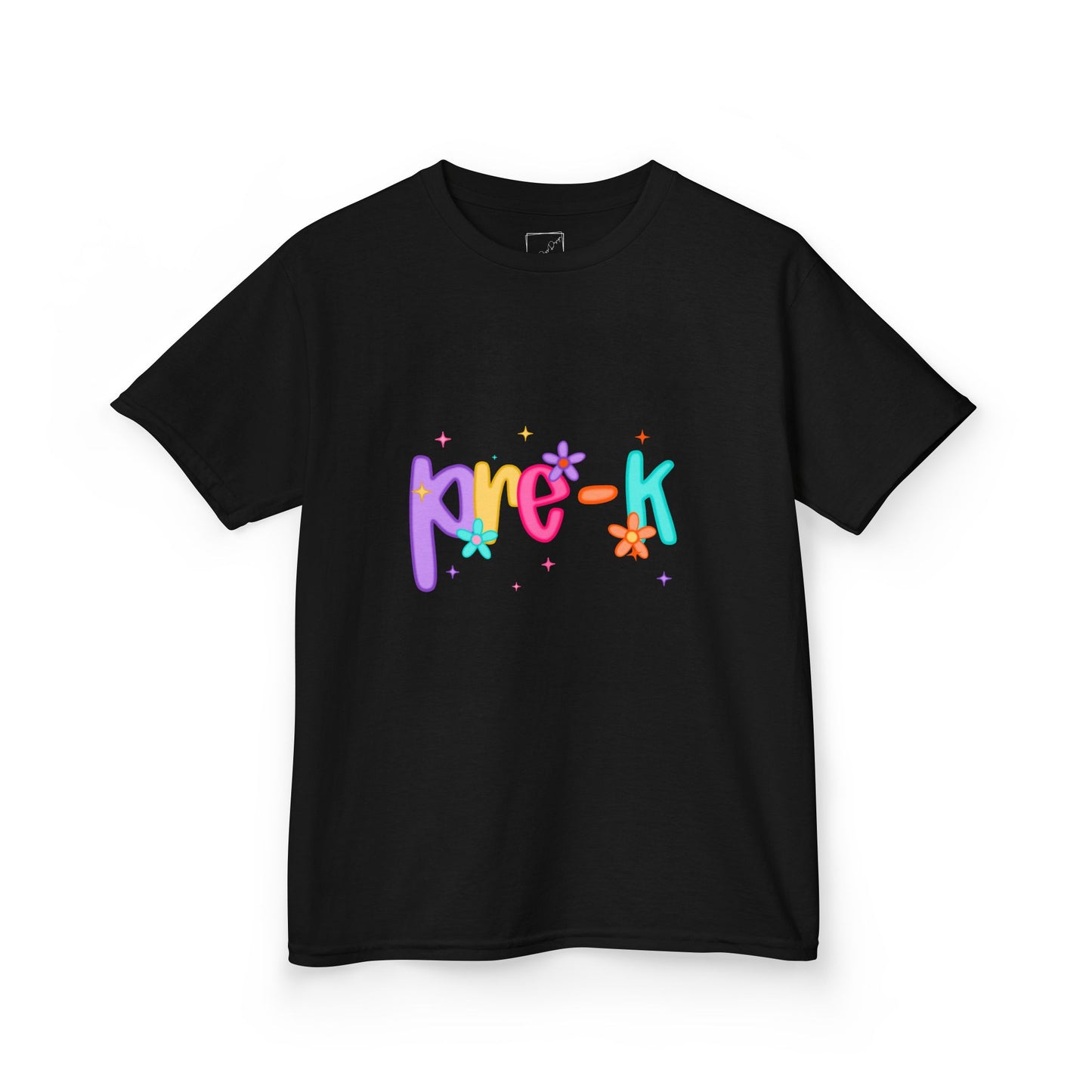 Colorful Pre-K Kids Heavy Cotton™ Tee | Fun T-Shirt for Preschool, Birthday Gift, Playtime Outfit, Toddler Apparel, Summer Wear