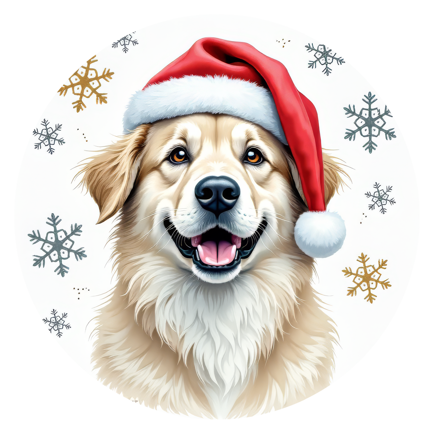 C.L.A.W.S. ORNAMENT FUNDRAISER GOLDEN RETREIVER