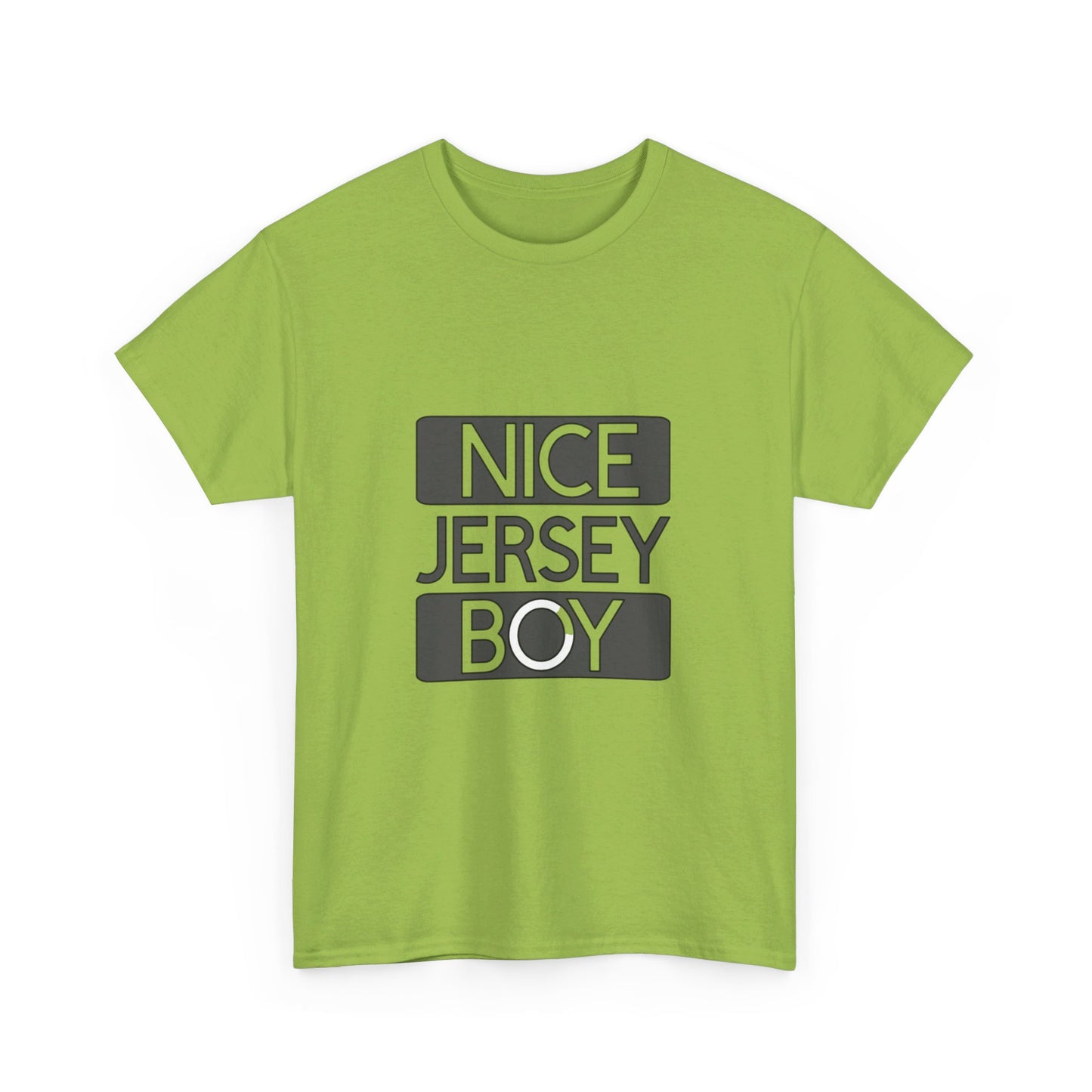 Nice Jersey Boy NJ Unisex Heavy Cotton Tee
