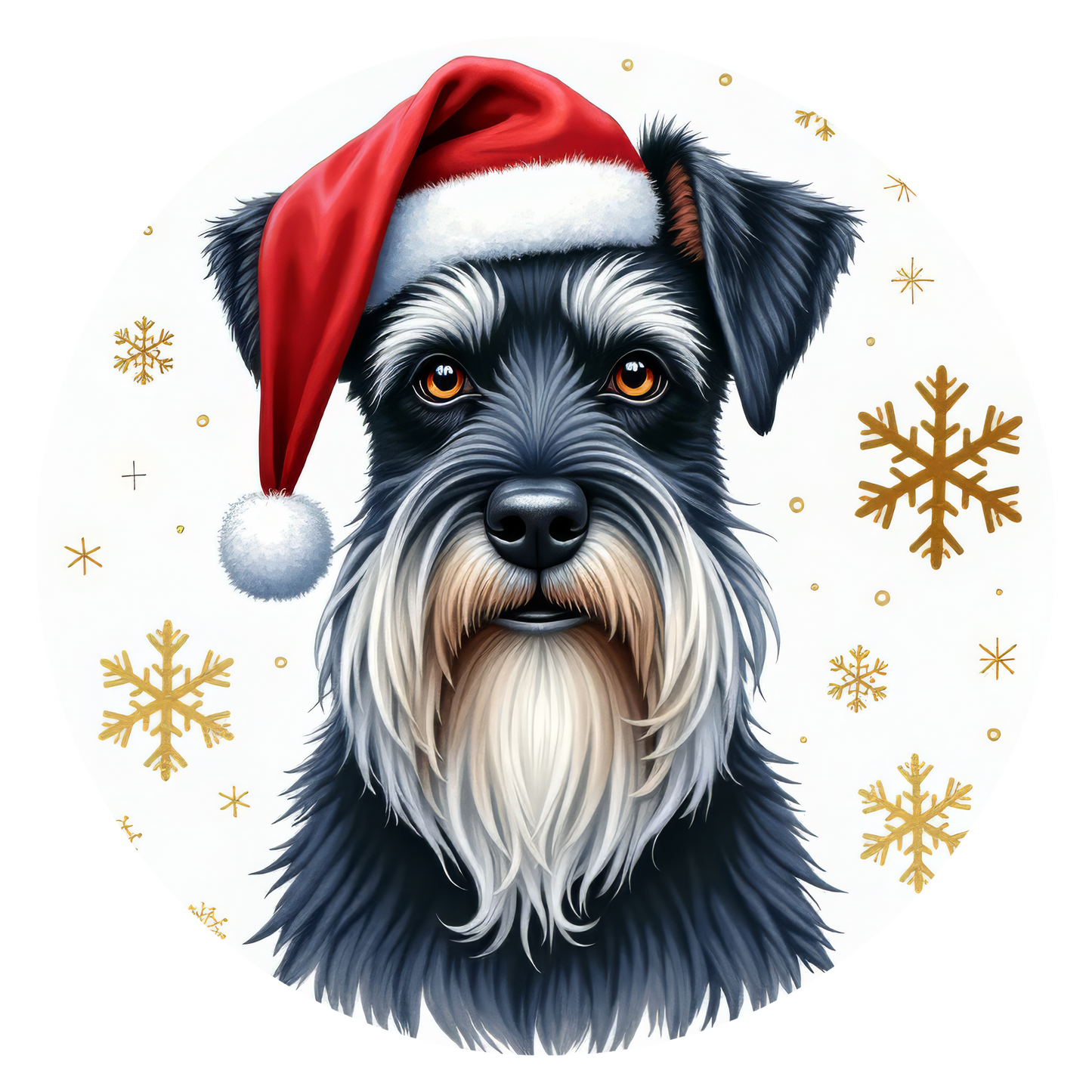 C.L.A.W.S. ORNAMENT FUNDRAISER SCHNAUZER