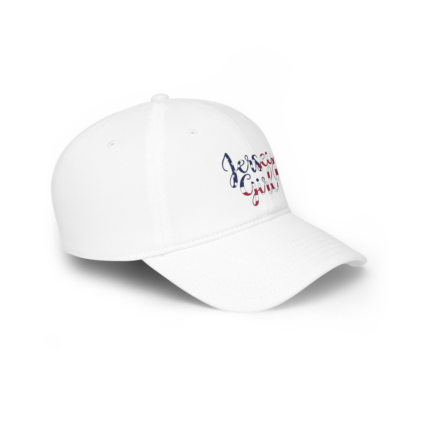 Jersey Girl Low Profile Baseball Cap, Casual Cap, Summer Accessory, Gift for Her, Outdoor Fun, Trendy Headwear
