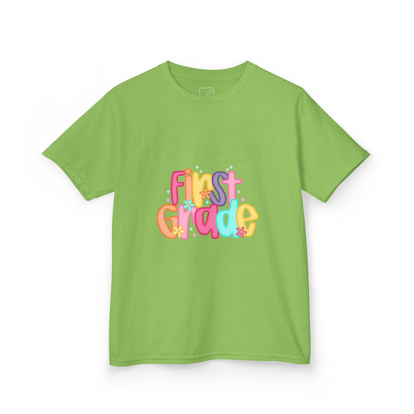 Colorful Kids First Grade Tee - Ideal for Celebrations, Birthdays, Back to School, Gifts, and Everyday Wear