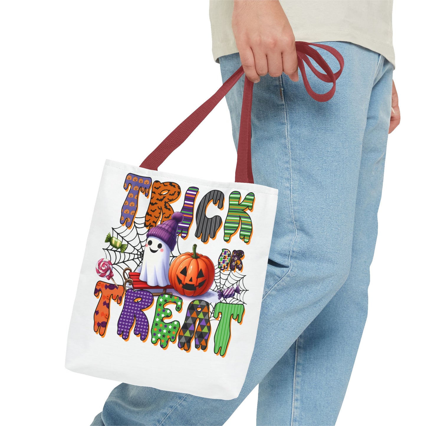 Trick or Treat Halloween Tote Bag (AOP)