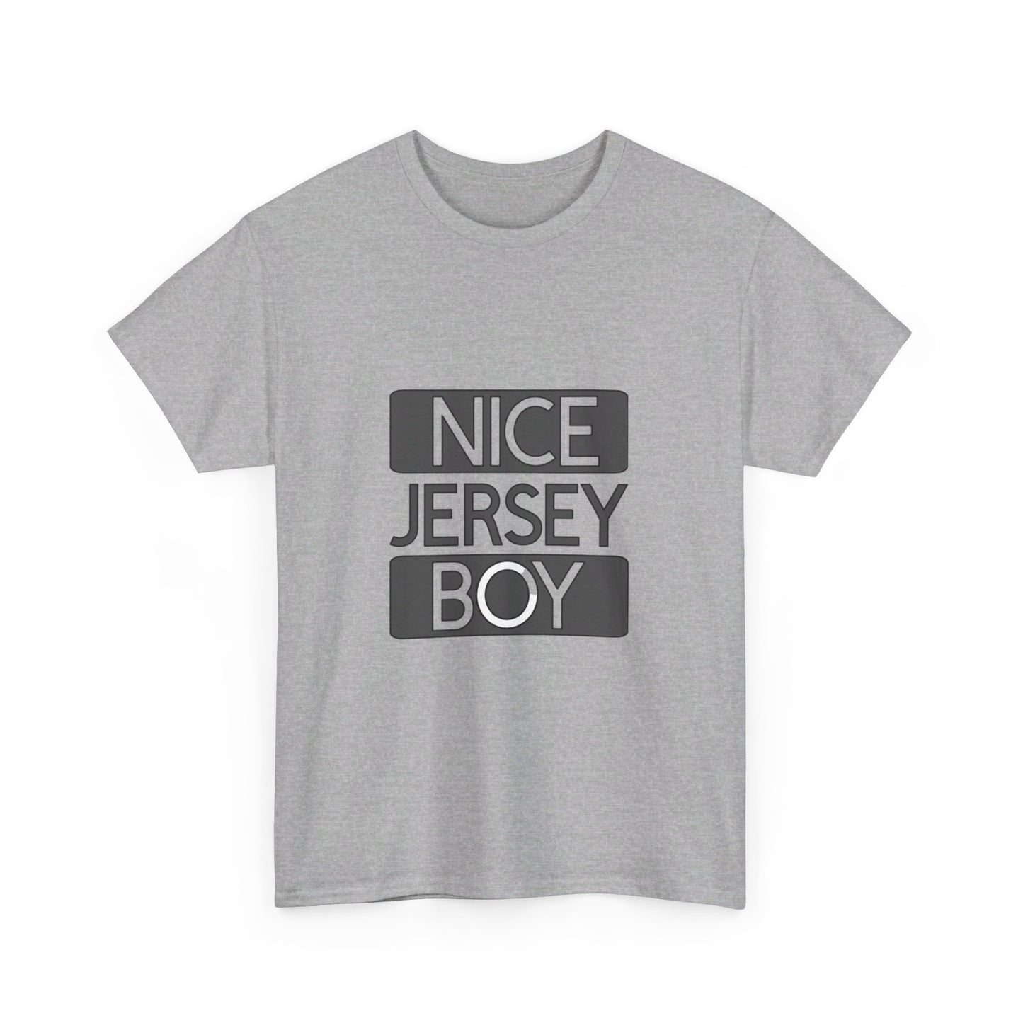 Nice Jersey Boy NJ Unisex Heavy Cotton Tee