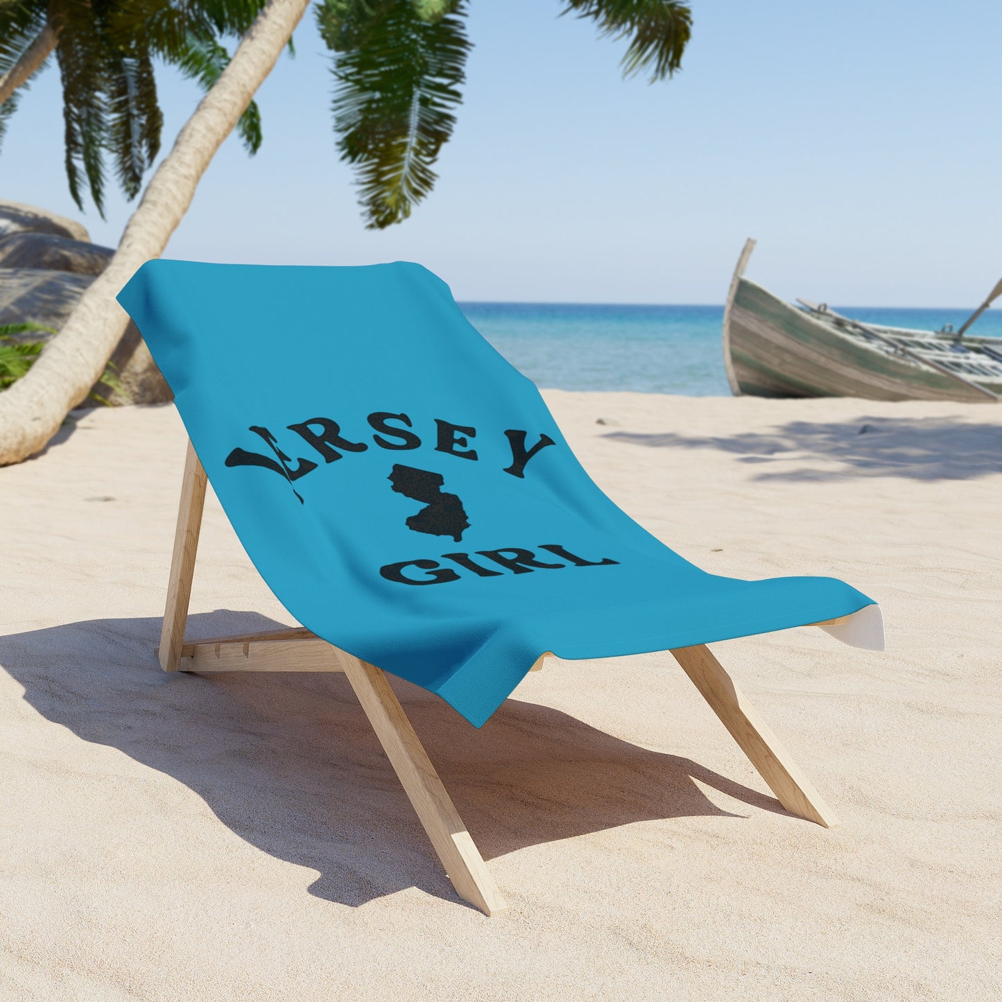 Jersey Girl Beach Towel