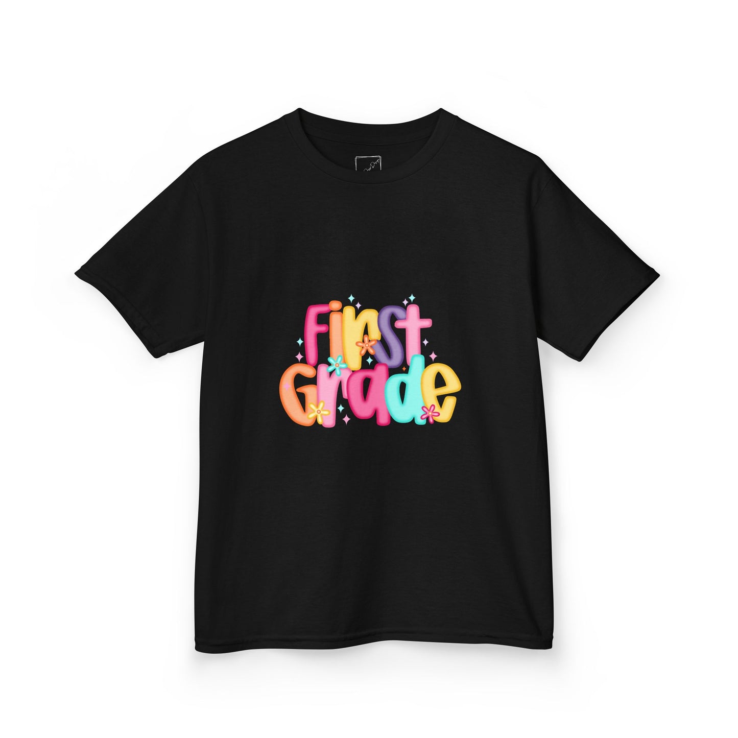 Colorful Kids First Grade Tee - Ideal for Celebrations, Birthdays, Back to School, Gifts, and Everyday Wear
