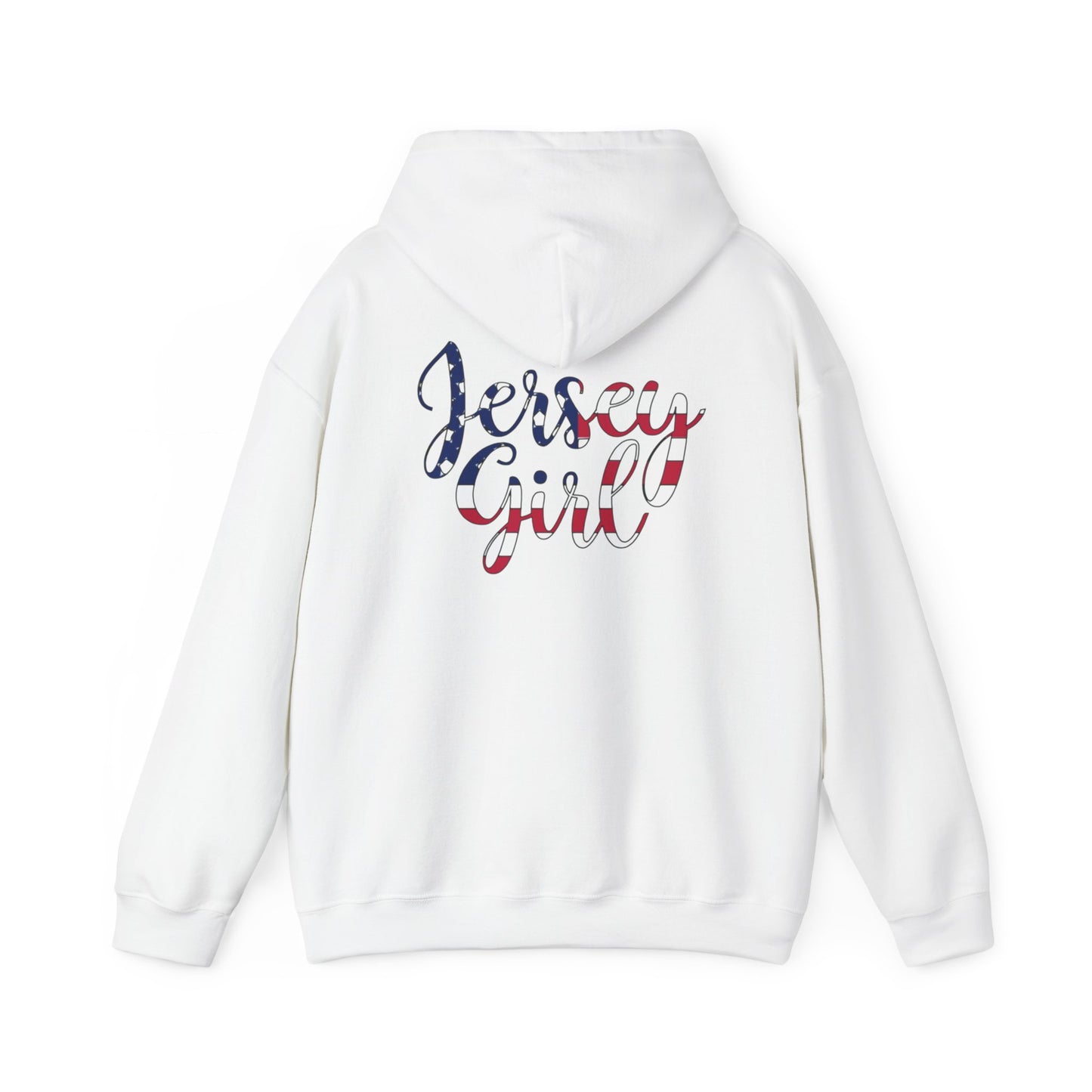Jersey Girl Unisex Hoodie | Cozy Sweatshirt for All Occasions, Casual Wear, Gift for Jersey Lovers, Comfort Apparel
