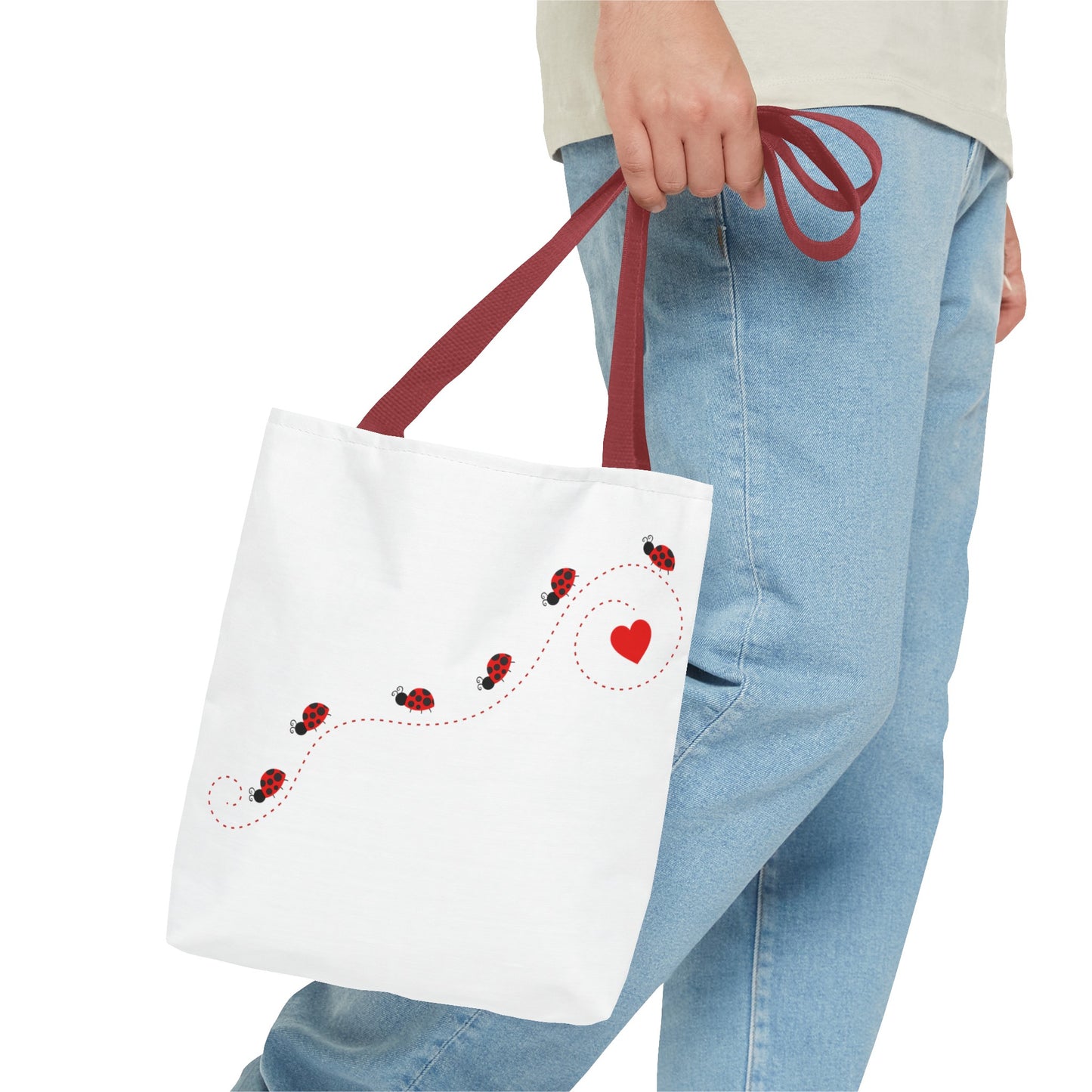 Ladybug Love Tote Bag (AOP)