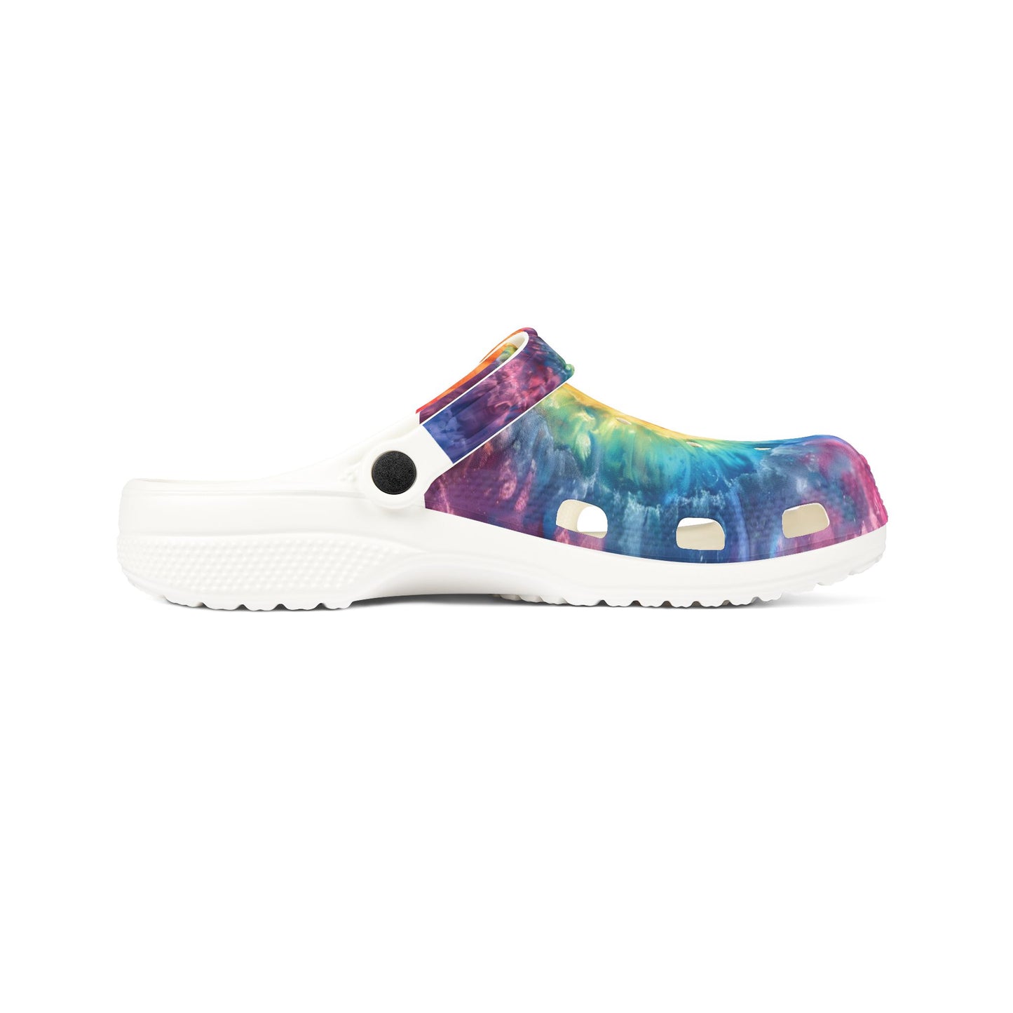 Colorful Tie-Dye EVA Foam Shoes, Fun Casual Footwear, Perfect for Summer, Pool Days, Festivals, Unisex Comfort Shoes