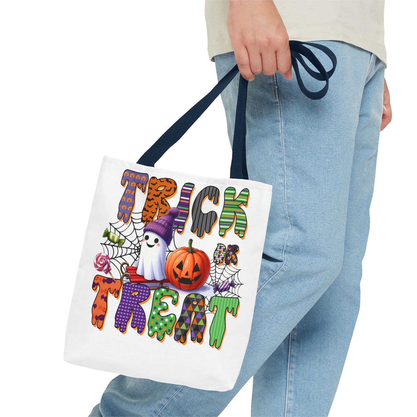 Trick or Treat Halloween Tote Bag (AOP)