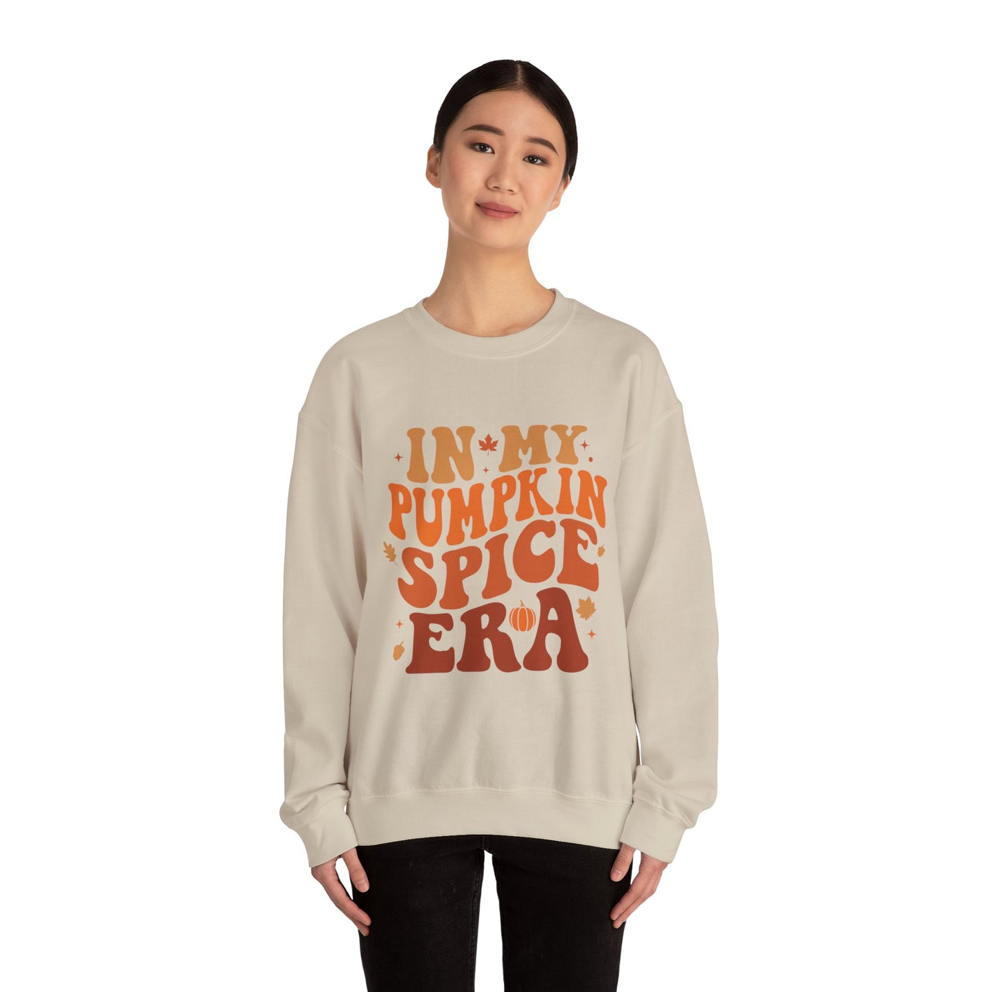 In My Pumpkin Spice Era Unisex Heavy Blend™ Crewneck Sweatshirt