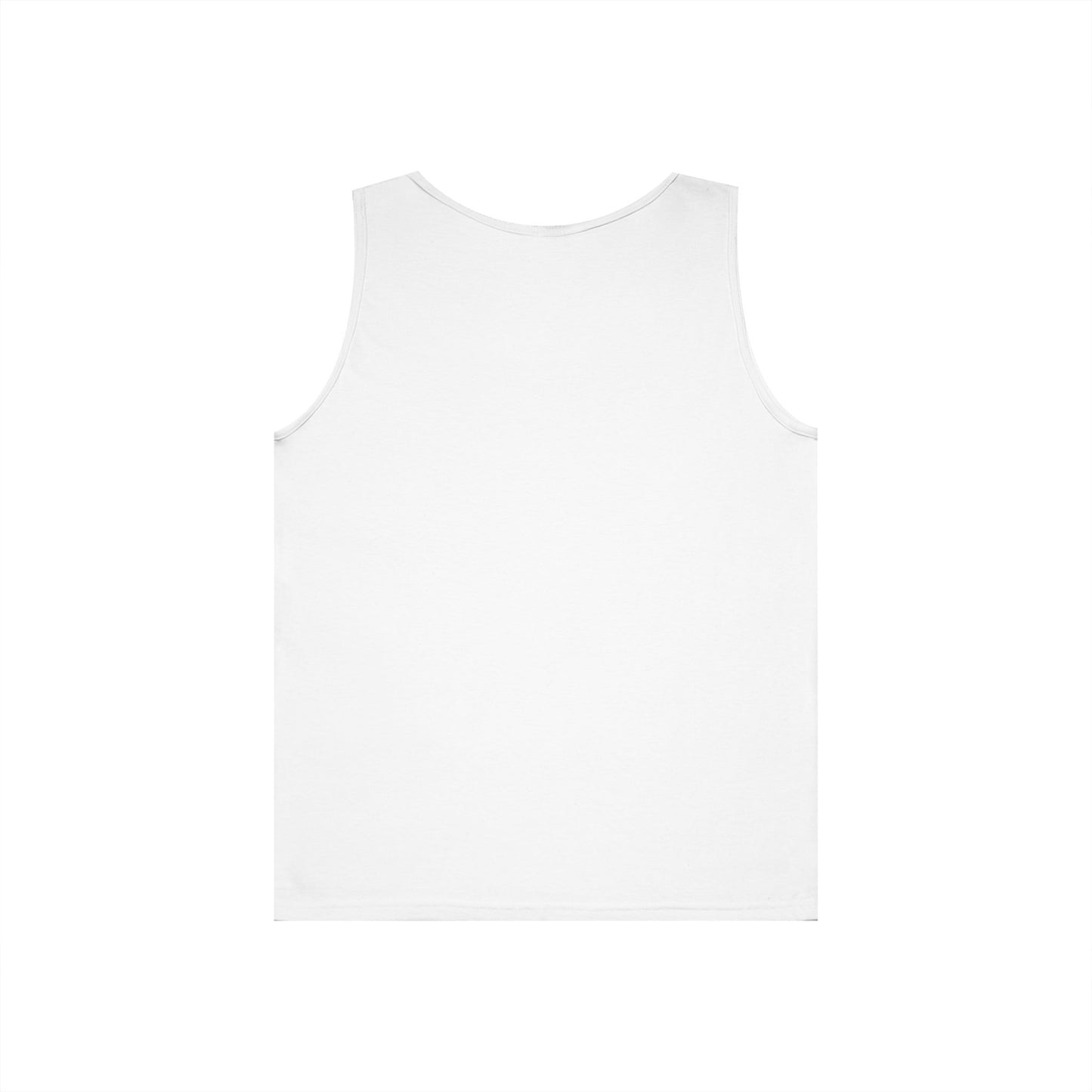 Unisex Heavy Cotton Tank Top - Good Vibes, Casual Wear, Summer Top, Beachwear, Festival Outfit, Motivational Apparel