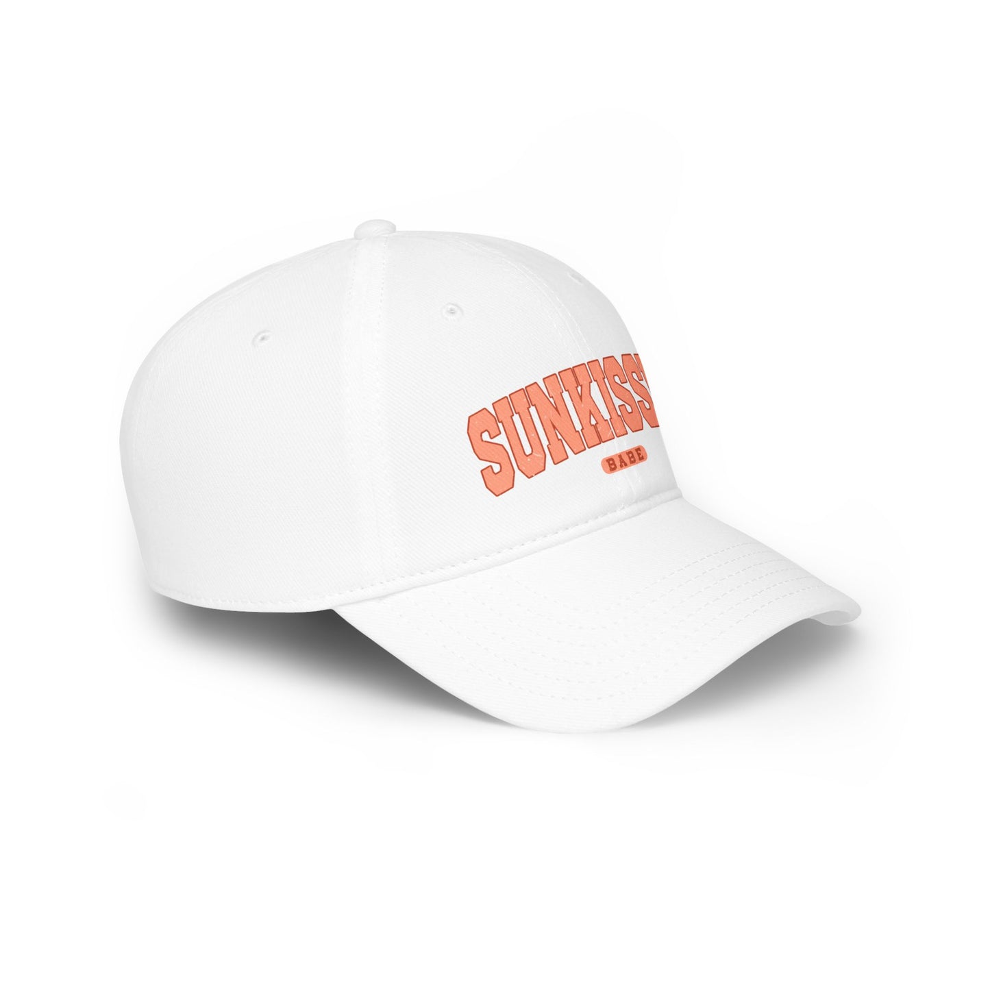 Sunkissed Low Profile Baseball Cap | Summer Style, Trendy Headwear, Gift for Her, Casual Accessory, Beachwear Essentials