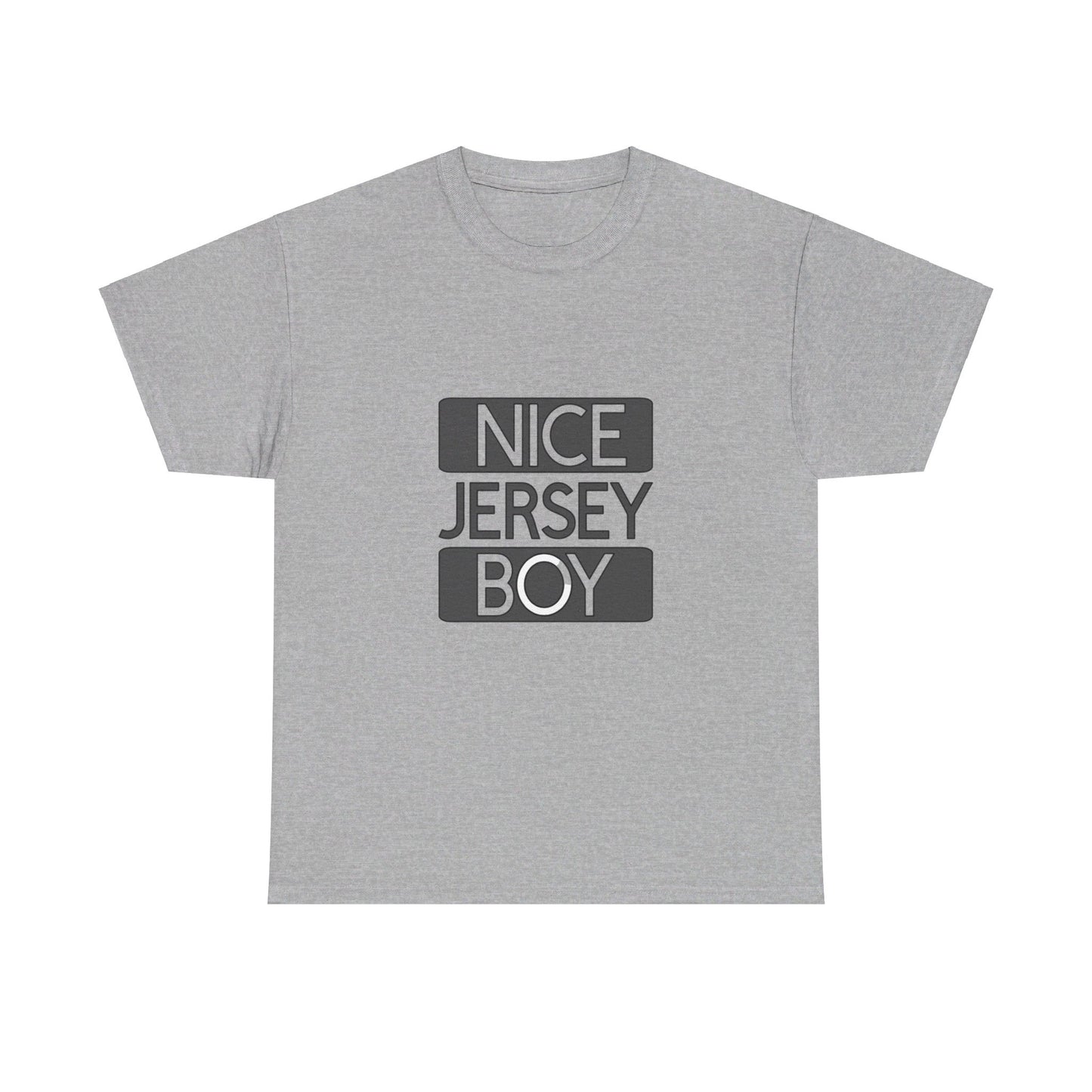 Nice Jersey Boy NJ Unisex Heavy Cotton Tee