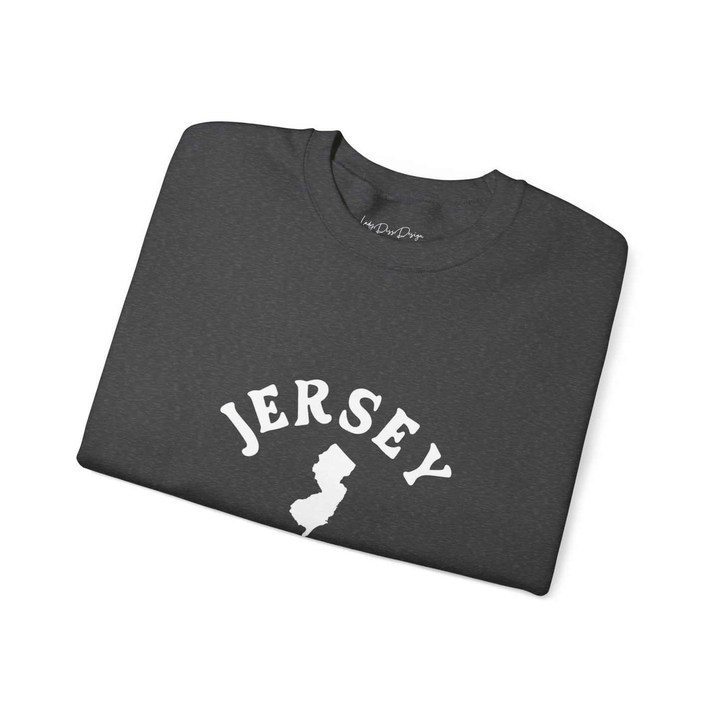 Jersey Girl Unisex Heavy Blend™ Crewneck Sweatshirt