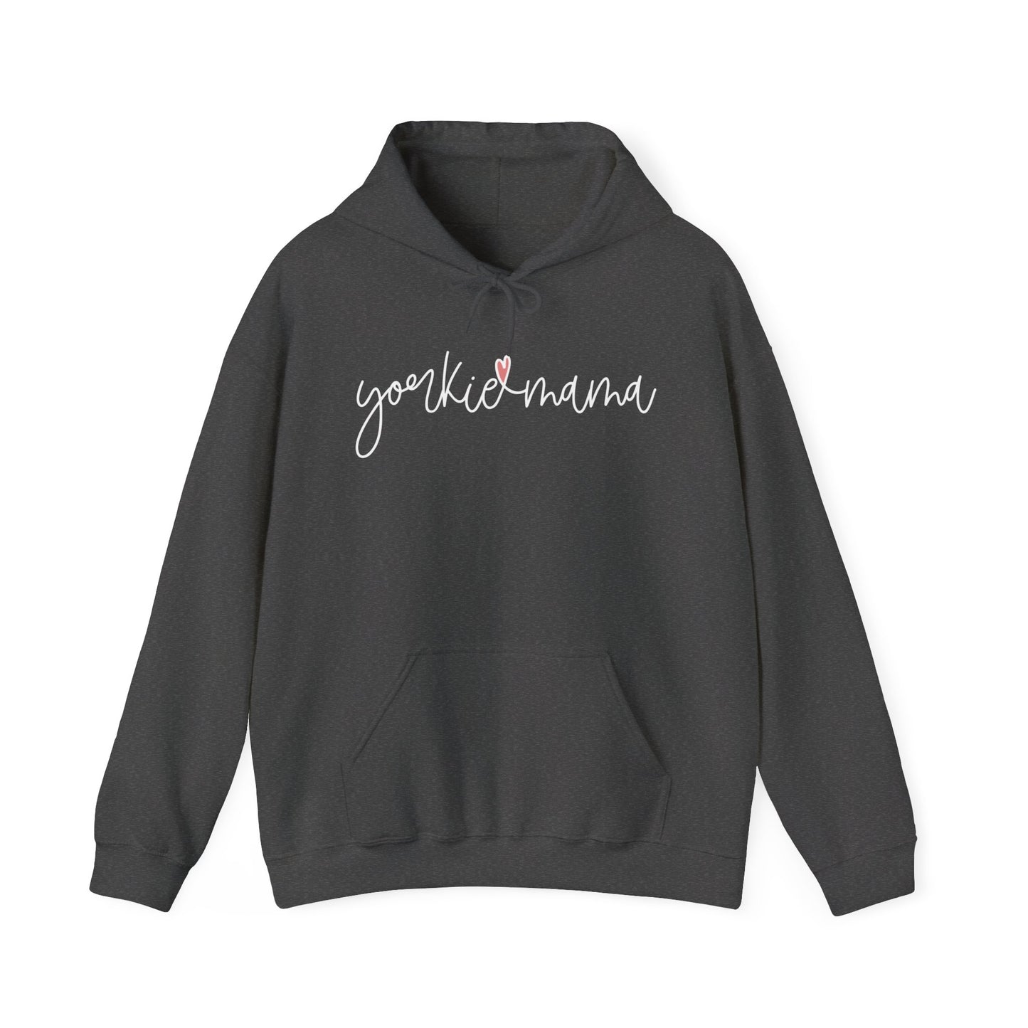Yorkie Mama Yorkshire Terrier Mom Unisex Heavy Blend Hooded Sweatshirt