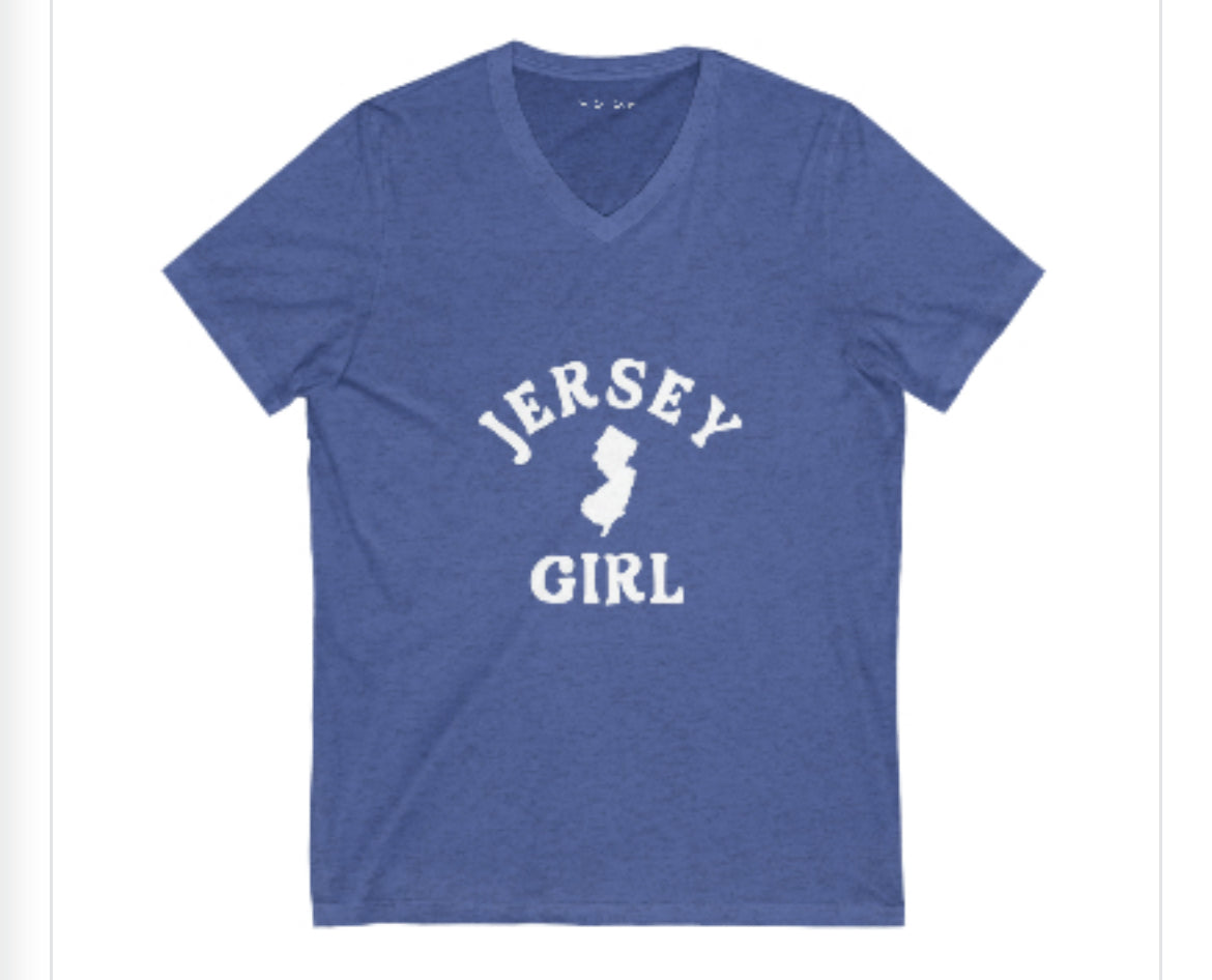 Jersey Girl T-shirt V-neck