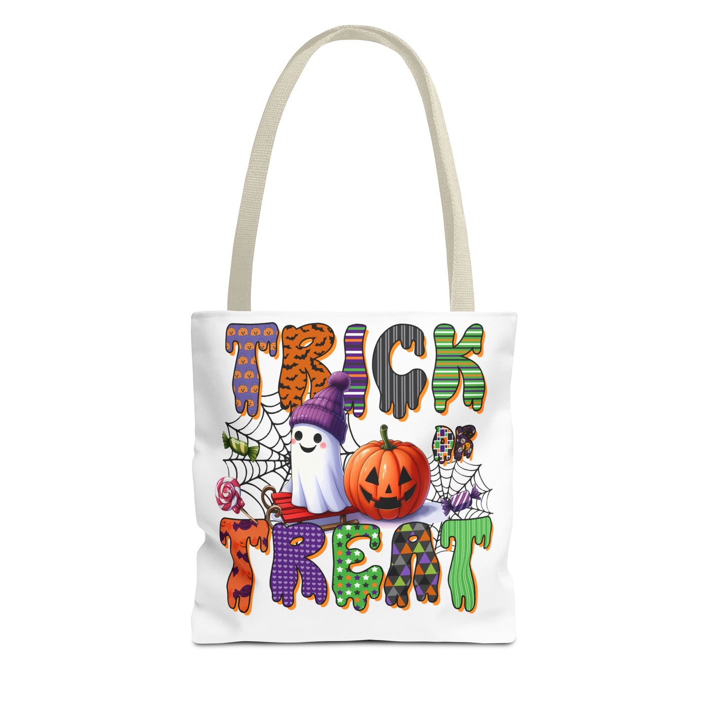 Trick or Treat Halloween Tote Bag (AOP)