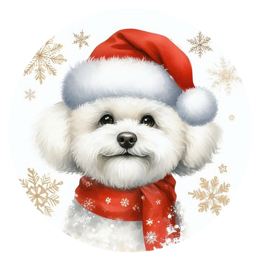 C.L.A.W.S. ORNAMENT FUNDRAISER BICHON FRISE