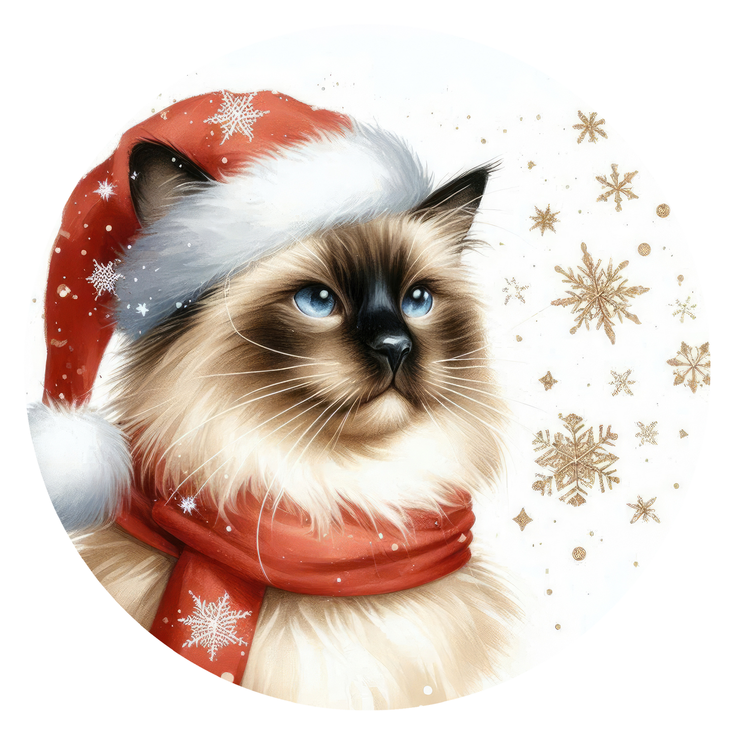 C.L.A.W.S. ORNAMENT FUNDRAISER SIAMESE CAT