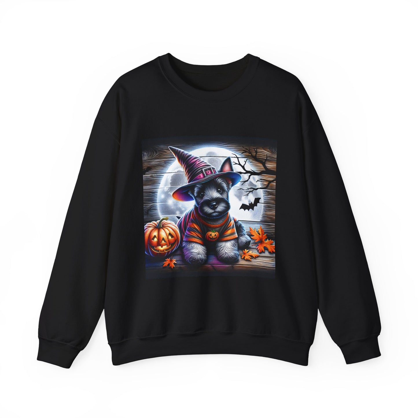 Scottie Dog Scottish Terrier Halloween Dog Crewneck Sweatshirt, Cozy Fall Sweatshirt, Cute Pet Apparel, Unisex Halloween Fashion, Perfect for Trick or Treating, [...]