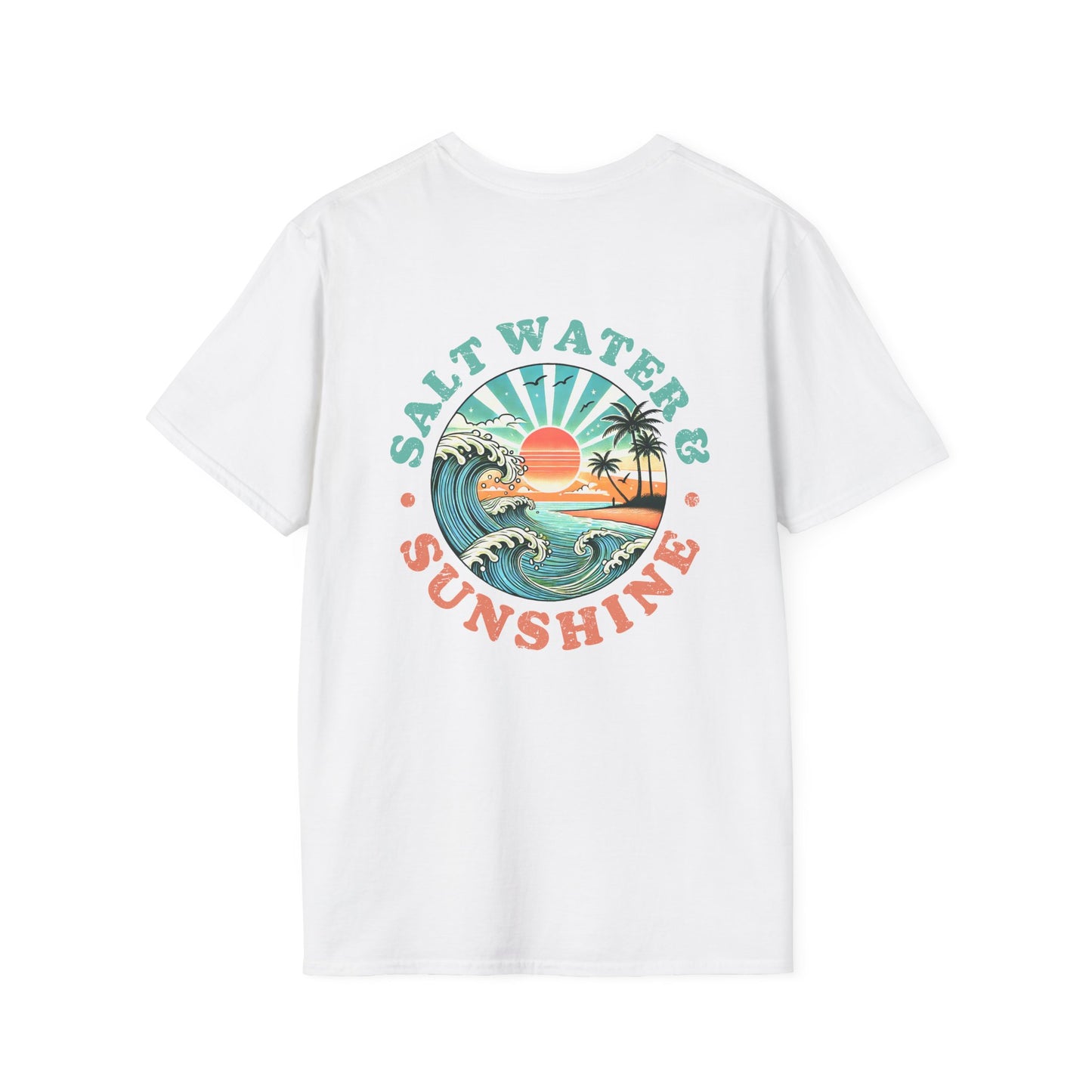 Sunshine Summer T-Shirt Salt Water Beach Vibe