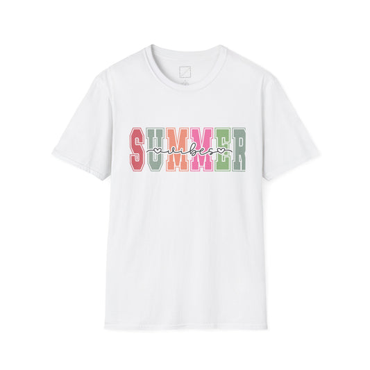 Summer Vibes Unisex Softstyle T-Shirt - Perfect for Warm Weather Celebrations