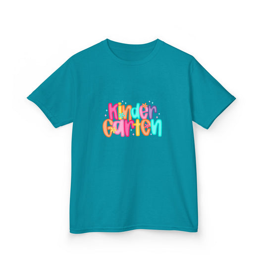 Fun Kids T-Shirt with 'Kindergarten' Design, Cute Gift for Young Learners, School, Birthday, Playtime, Children’s Apparel