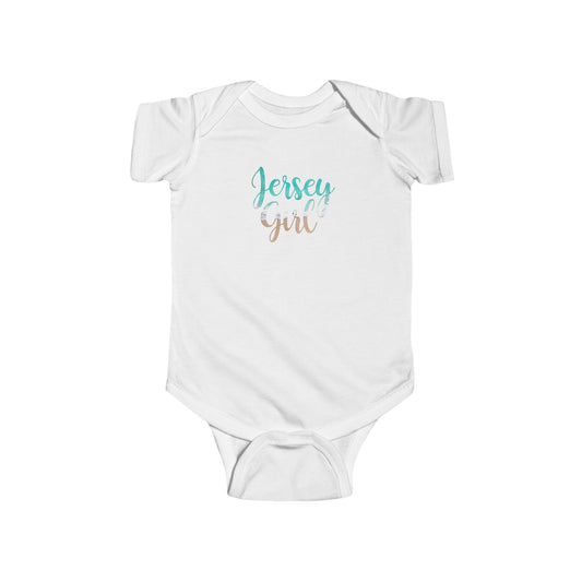 Jersey Girl Infant Bodysuit | Cute Baby Shower Gift, Newborn Outfit, Toddler Clothes, Character Apparel, First Birthday Clothes