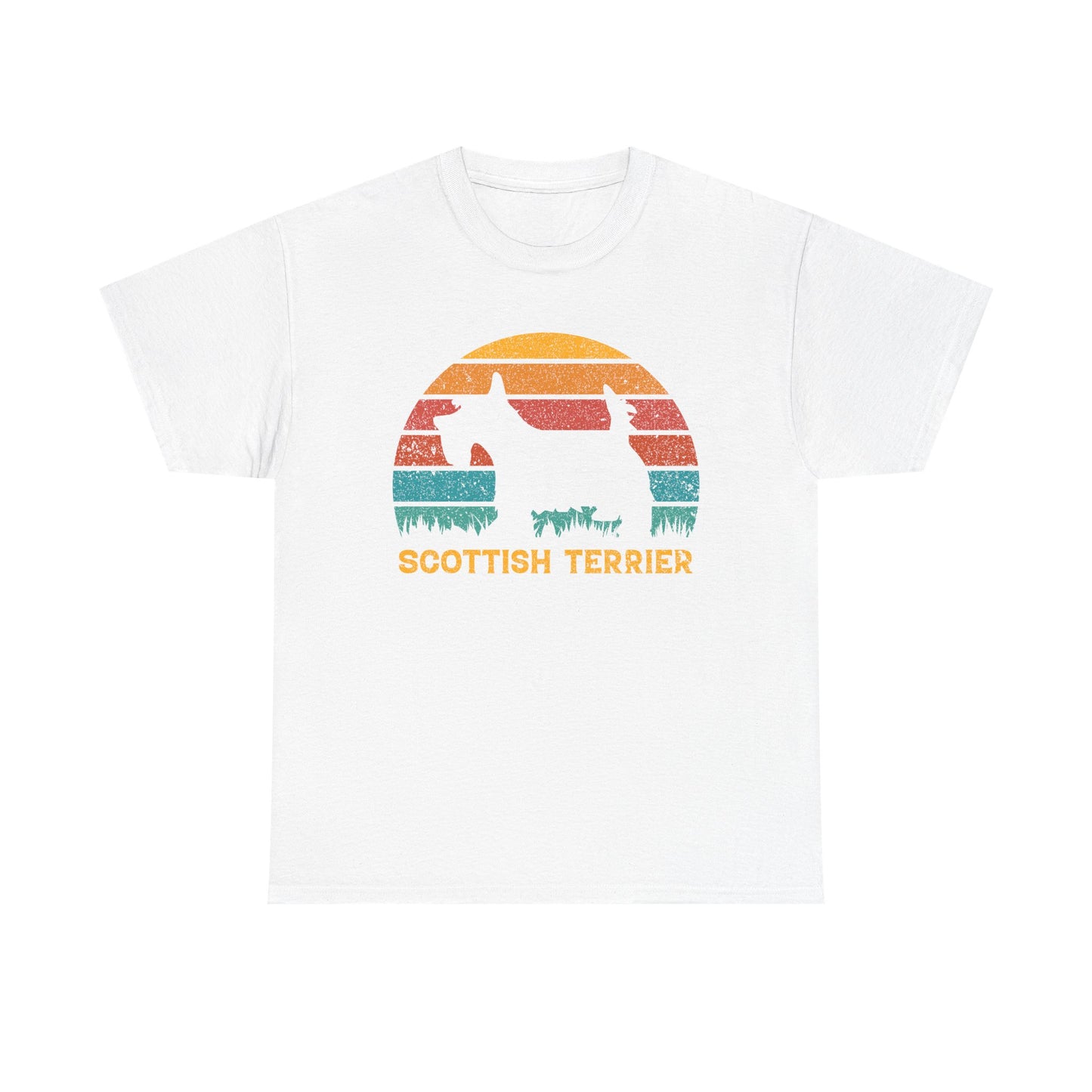 Scottish Terrier Vintage Sunset Tee, Dog Lover Shirt, Pet Owner Gift, [...]