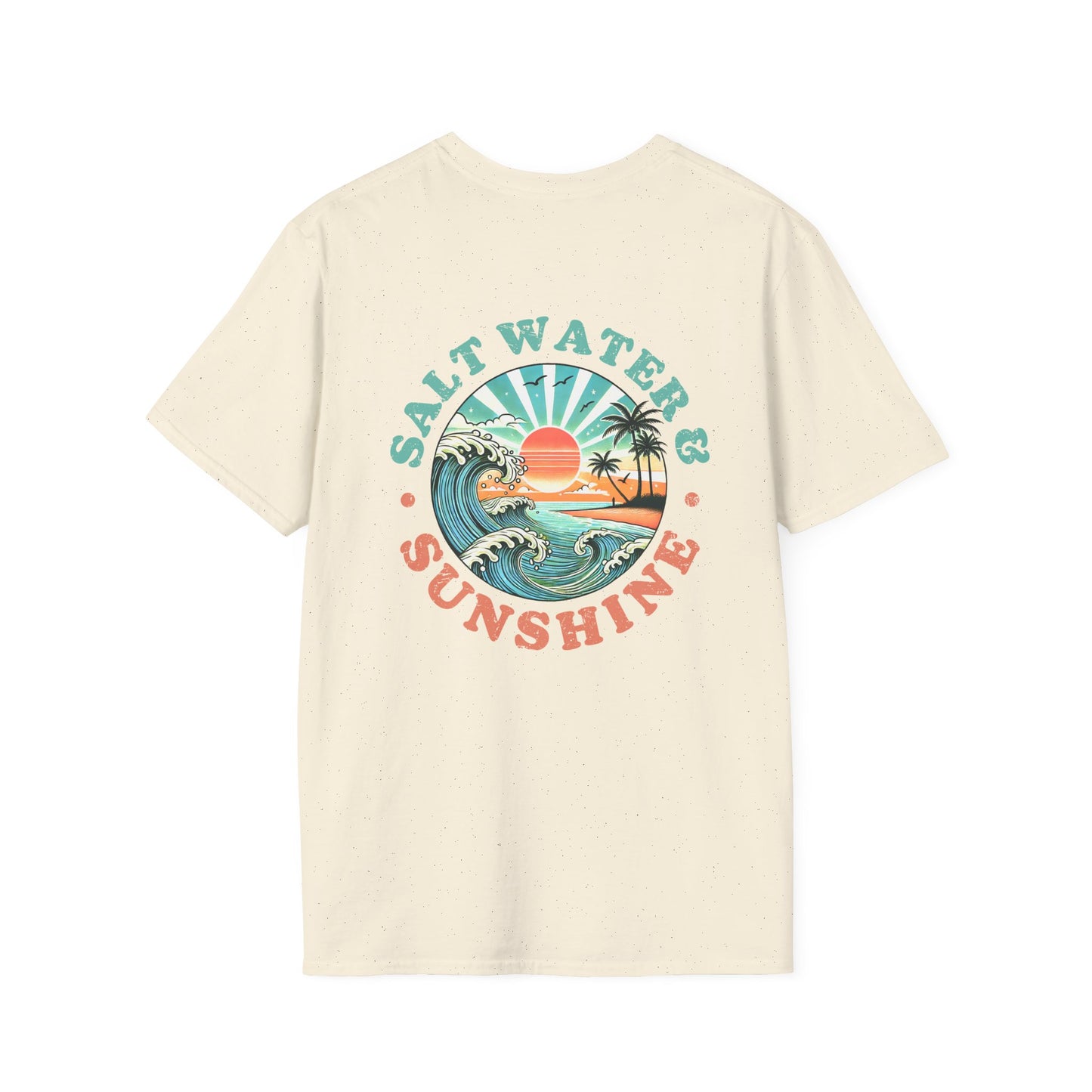 Sunshine Summer T-Shirt Salt Water Beach Vibe