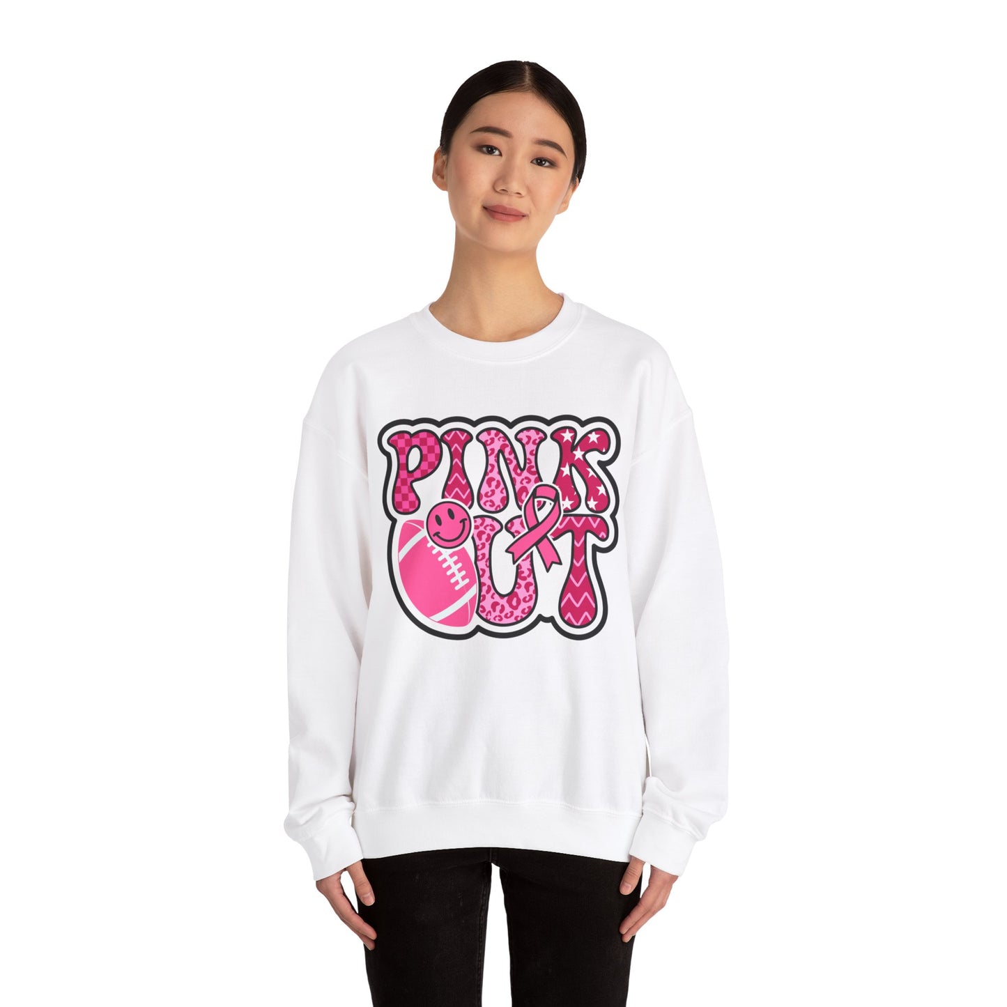 Pink Out Unisex Heavy Blend™ Crewneck Sweatshirt