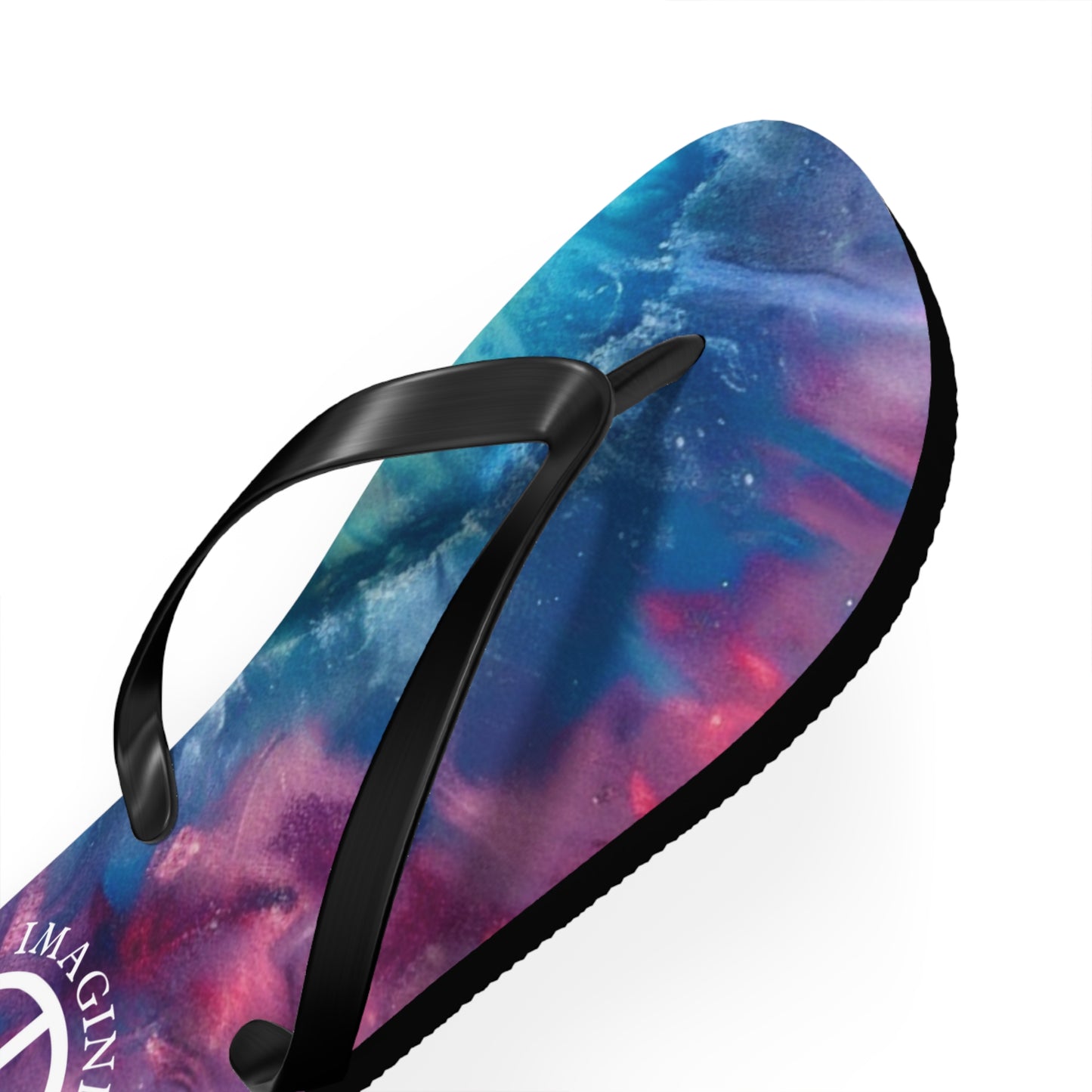 Colorful Tie-Dye Flip Flops | Fun Summer Sandals, Beach Footwear, Festival Shoes, Vacation Essentials, Relaxed Vibe, Gift Idea