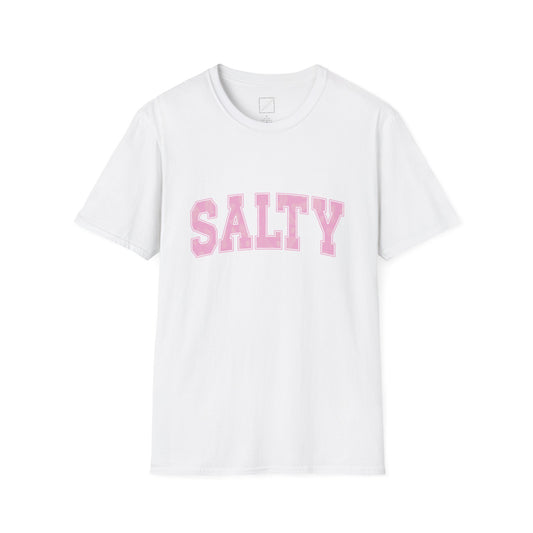 Salty Unisex Softstyle T-Shirt - Fun, Casual Summer Tee for Beach Lovers