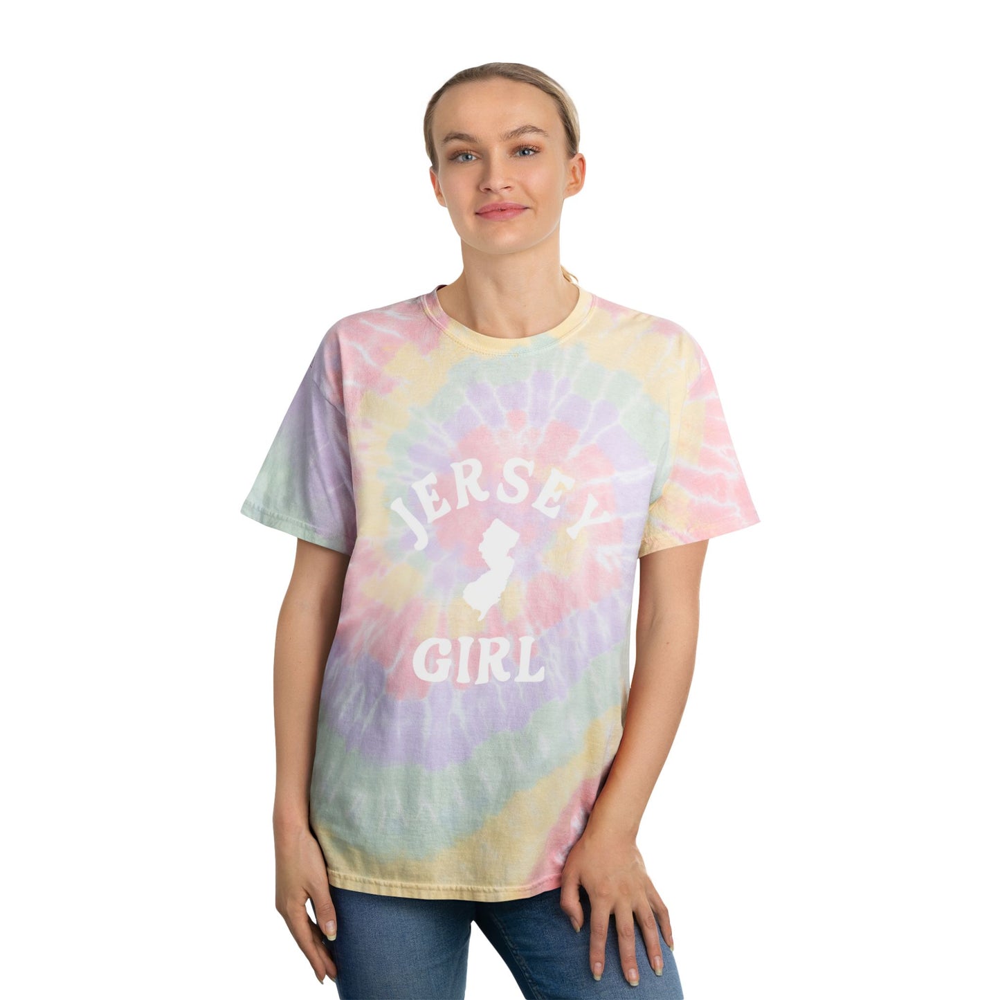 Spiral Tie-Dye Tee, Pastel Vibes, Casual Wear, Summer Tee, Gifts for Her, Festival Outfit, Yoga Top