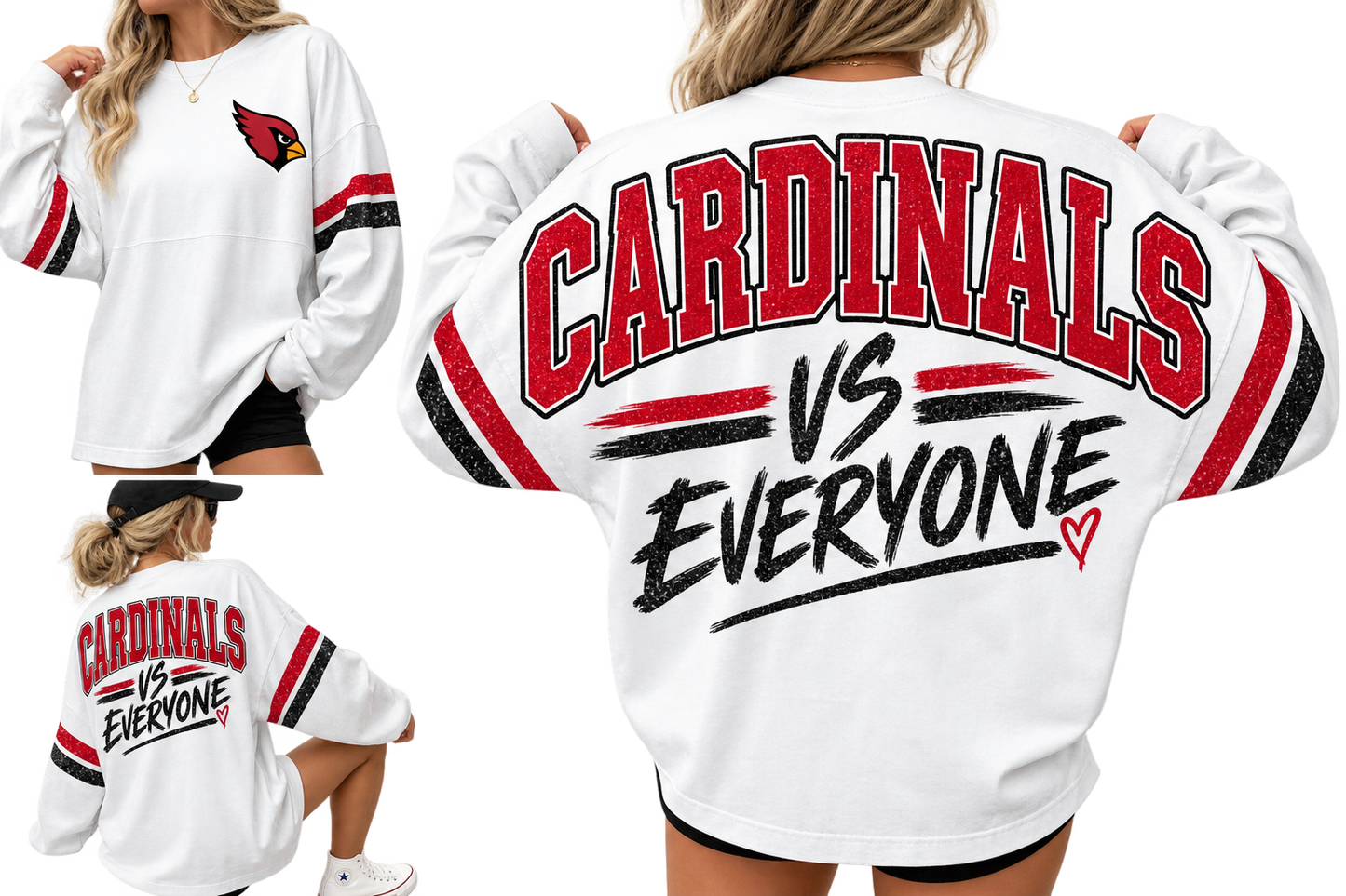 Custom Team Spirit Jersey with Player Number | Personalized School & Football Spirit Wear